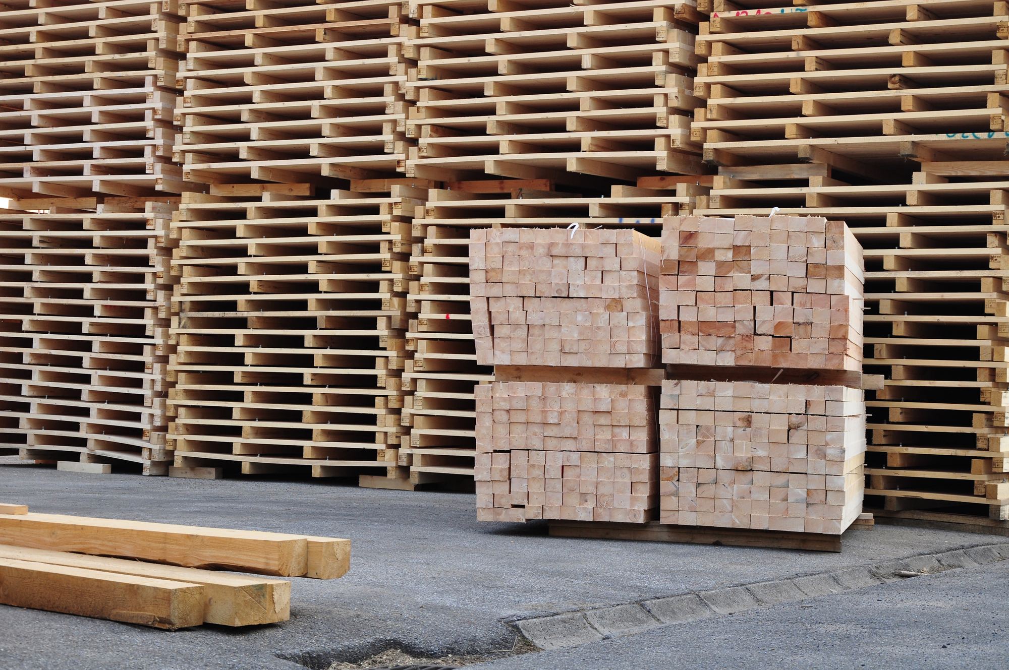 Bois à palettes